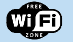 FREE WiFi internet access zone